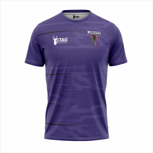 Farnley Falcons Purple T-shirt - Junior