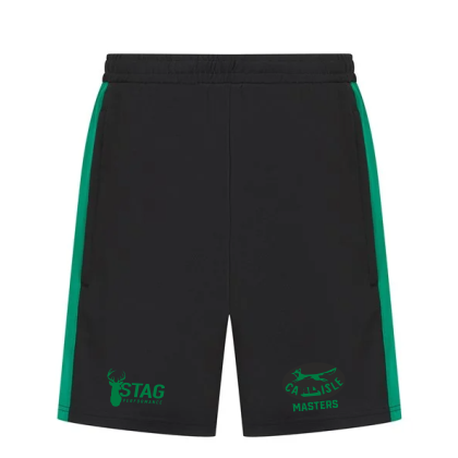 Carlisle Masters RL BLACK Training Shorts - Adult