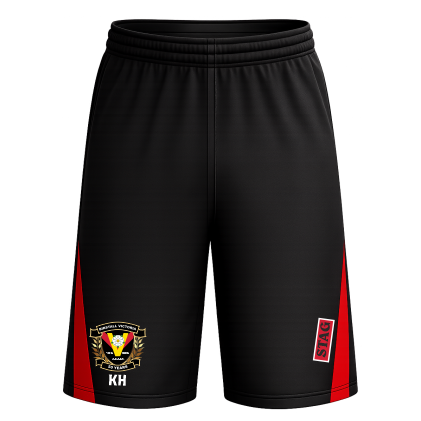 Birstall Victoria Black Training Shorts - Adult