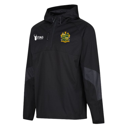 Bramley Phoenix 1/4 Zip Hooded Weatherproof Jacket - Adult