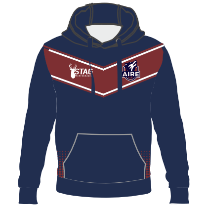 Aireborough RUFC Sublimated Hoodie - Adult