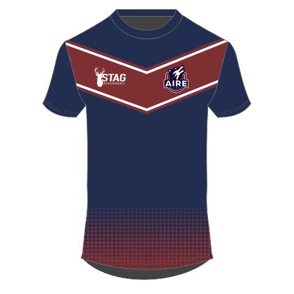 Aireborough RUFC Sublimated T-Shirt - Youth