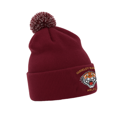 Guiseley Rangers Maroon Bobble Hat