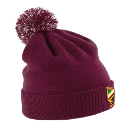 Moortown RUFC Maroon Bobble Hat