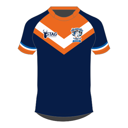 Holderness Vikings Navy Playing Shirt - Juniors