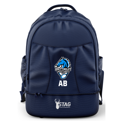 Knottingley Mustangs Rucksack With Boot Compartment