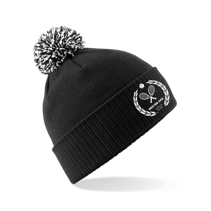 Boston Spa Black Bobble Hat