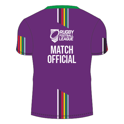 Masters Purple Referee T-Shirt - Adults - Image 2