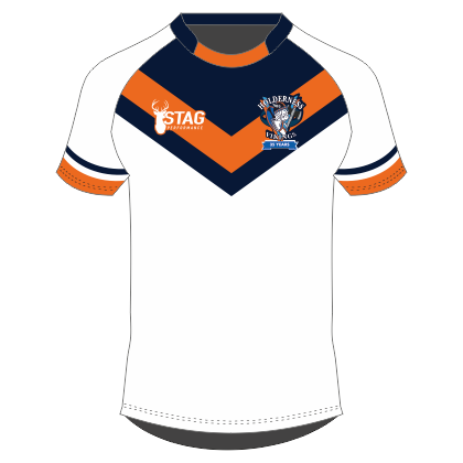 Holderness Vikings White Playing Shirt – Adult